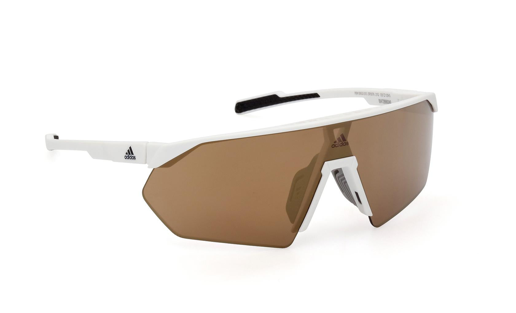 Adidas Sport Performance Shield SP0076 21G Running Sunglasses - UV Protection & Lightweight Design for Outdoor Sports & Active Lifestyle