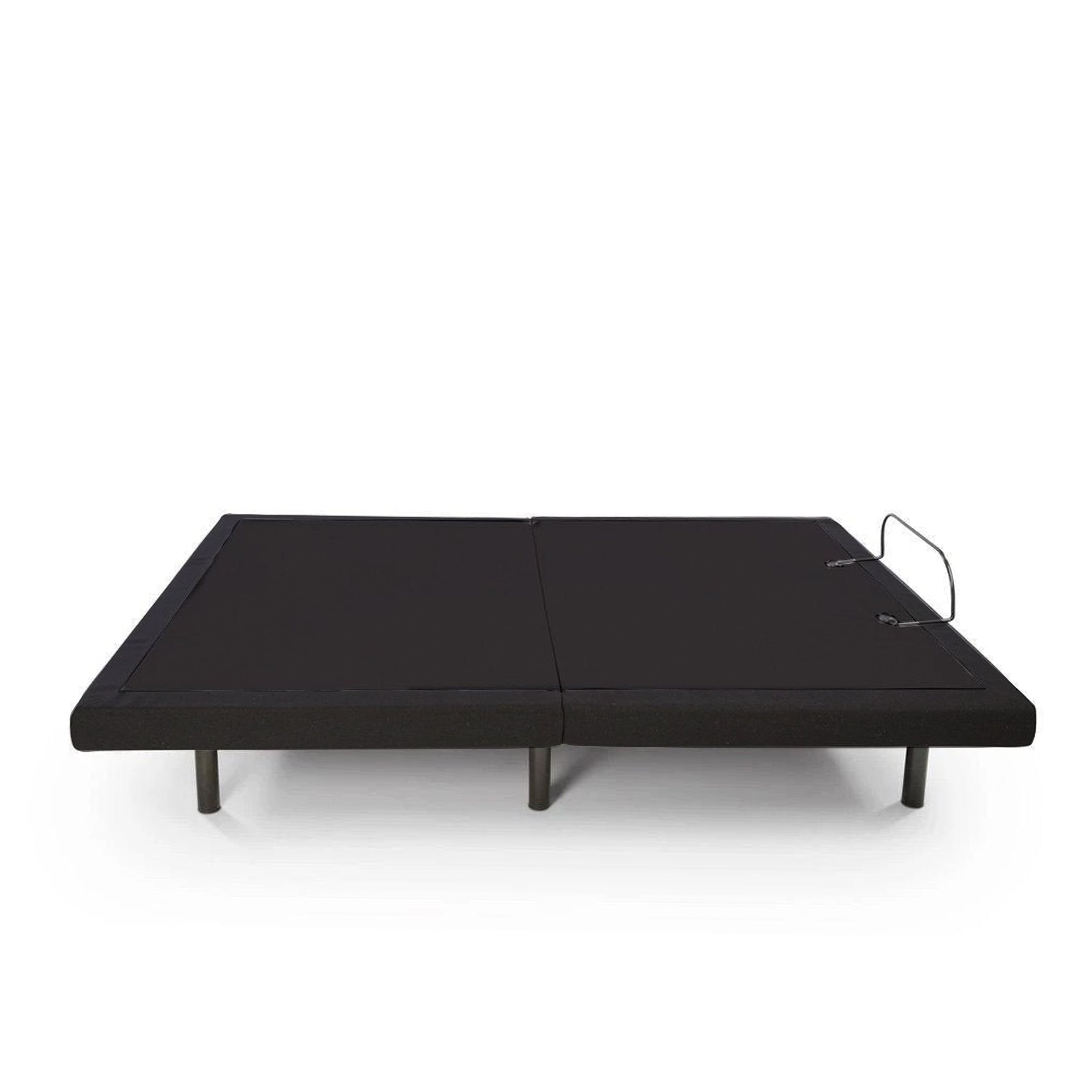 ALYA™ Adjustable Bed Base Basic - Queen Size Electric Adjustable Bed Frame with Remote Control for Home & Hospital Use - Perfect for Back Pain Relief, Reading, Watching TV, and Sleeping Comfort