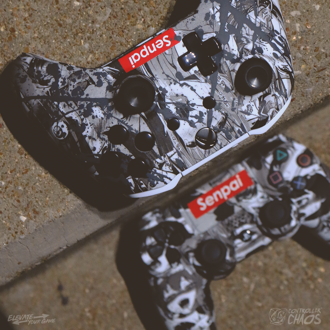 Xbox One Elite Custom Controller with Ahegao Design - Premium Gaming Controller for Xbox One & PC - Perfect for Competitive Gaming & Streaming