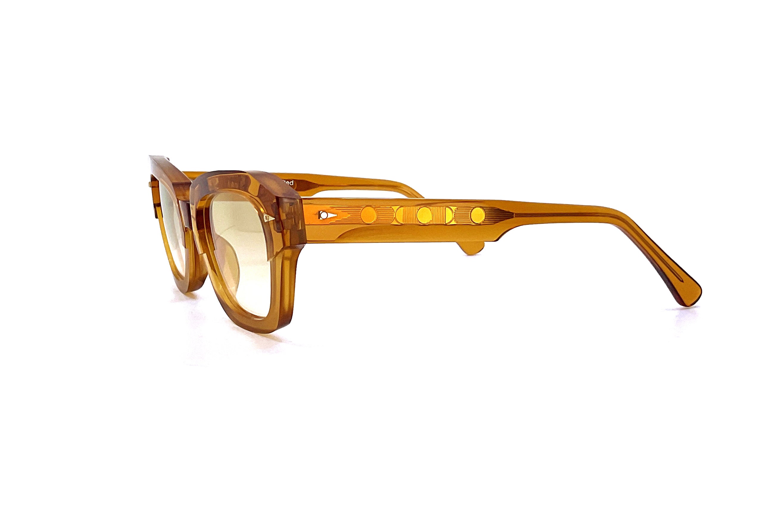 Ahlem Les Halles Sun (Honeylight) Sunglasses - Luxury French Designer Shades for Women & Men - Perfect for Beach, Driving & Outdoor Activities
