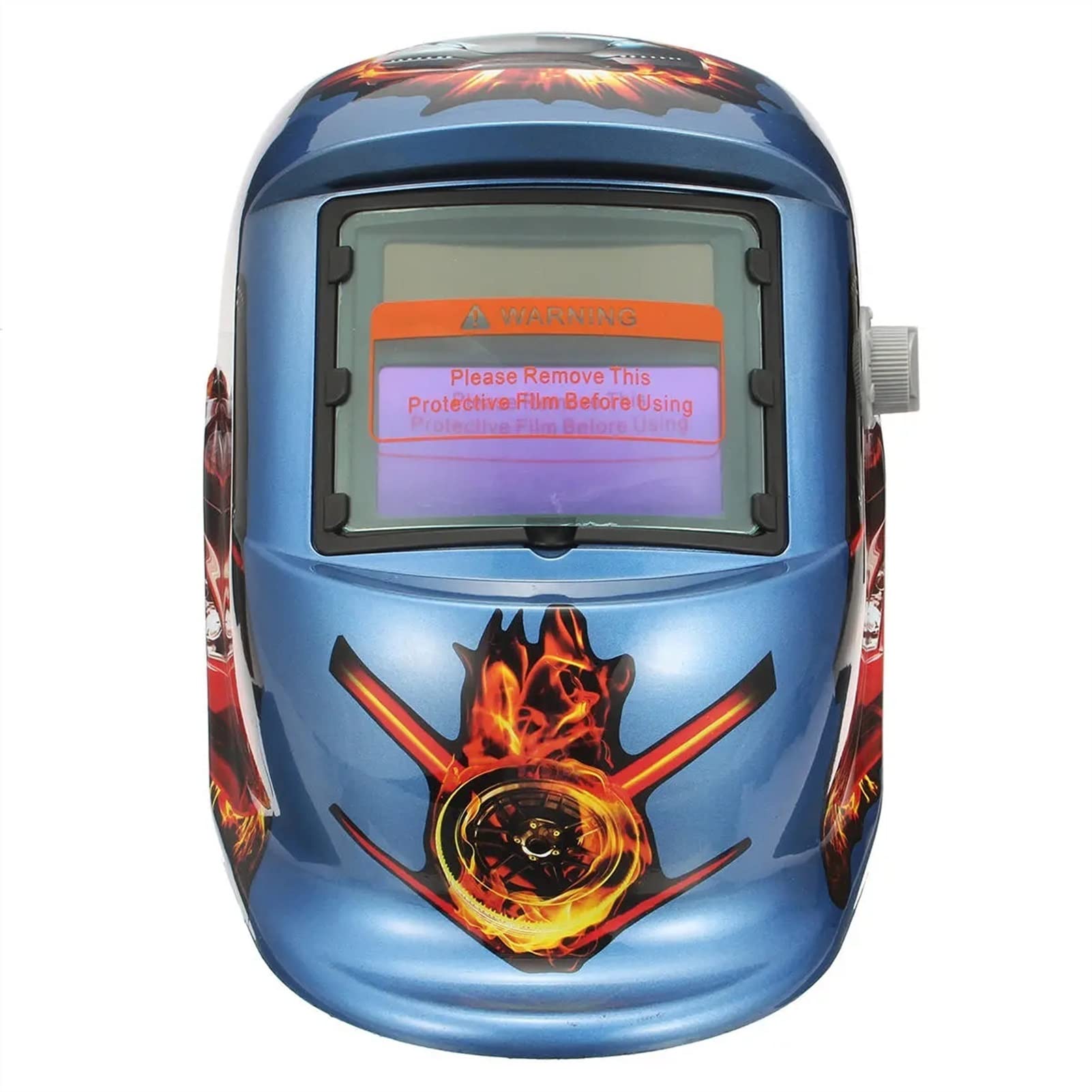 Lightweight Solar Auto Darkening Welding Helmet - Fire Pro Protective Mask for Arc TIG MIG Welding & Grinding - Ideal for DIY Projects, Metal Fabrication & Professional Welders