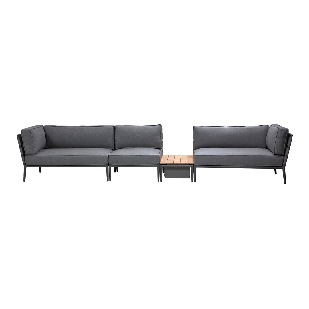 Premium Conic Outdoor Modular Sofa Set - Waterproof & UV Resistant Patio Furniture for Backyard, Garden, Poolside - Comfortable Sectional Couch with Adjustable Configurations