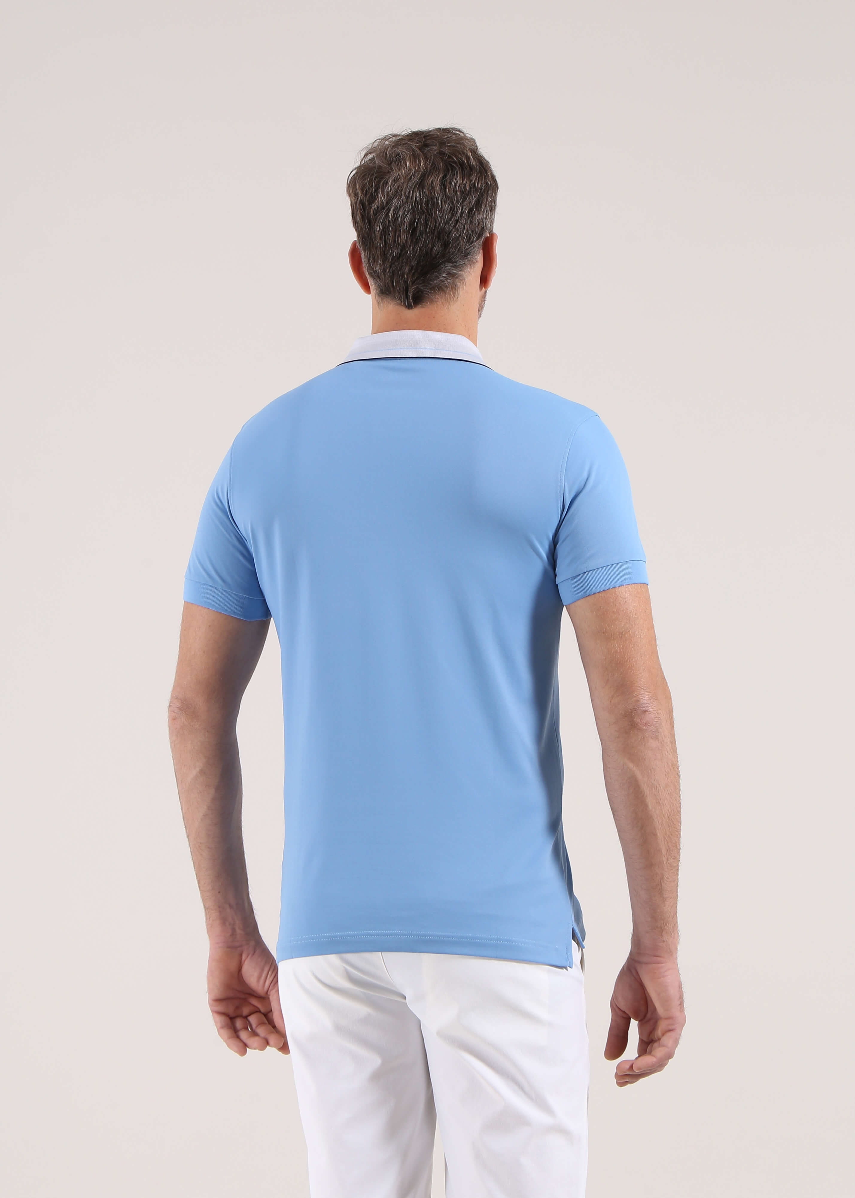 ADEMAS Men's DRY MATIC® Stretch Pique Polo Shirt - Moisture Wicking, Breathable, Quick Dry - Final Sale - Perfect for Golf, Business Casual & Outdoor Activities