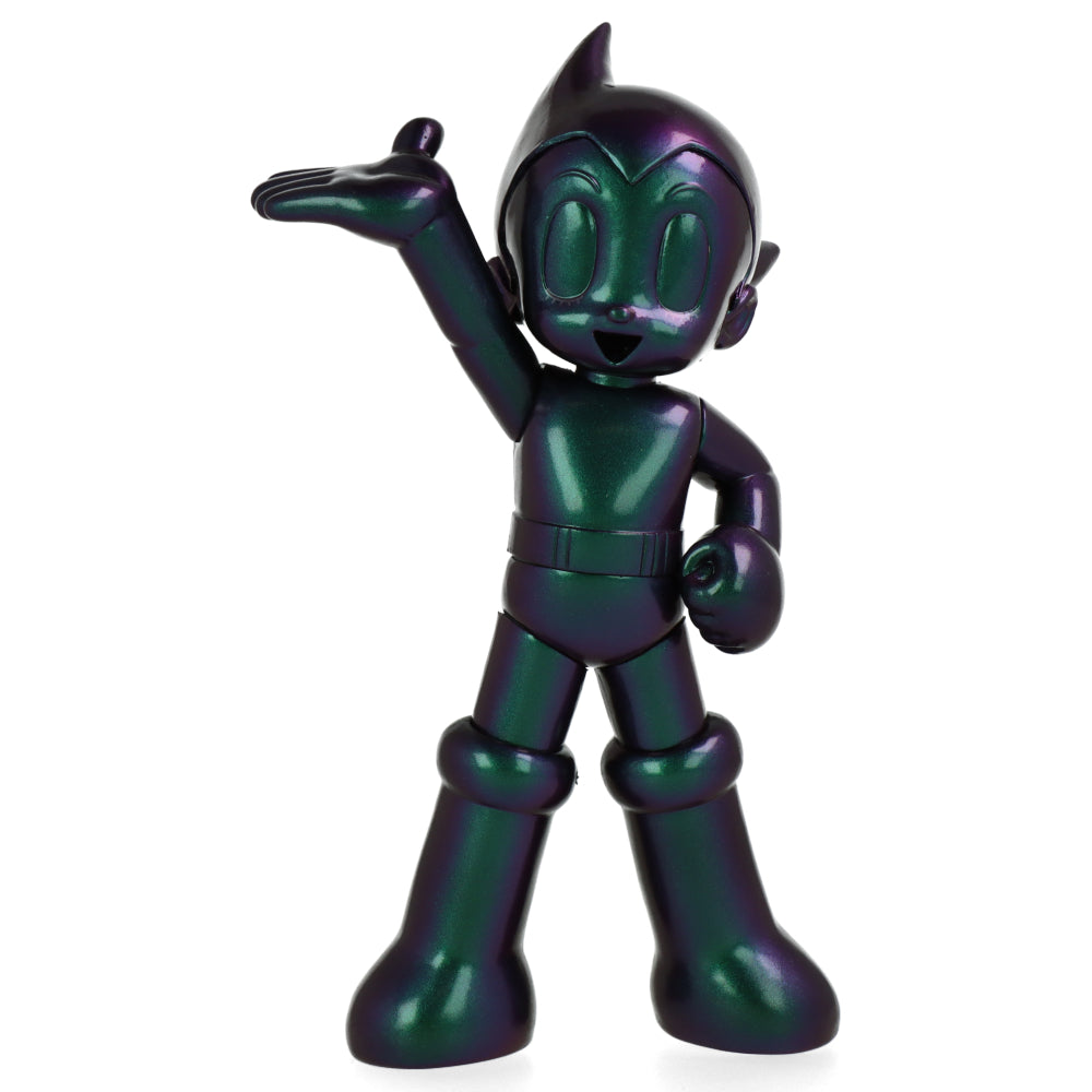 Astro Boy Welcome Metal Green Eye Closing Collectible Figure - Perfect for Anime Fans, Home Decor & Gift Giving