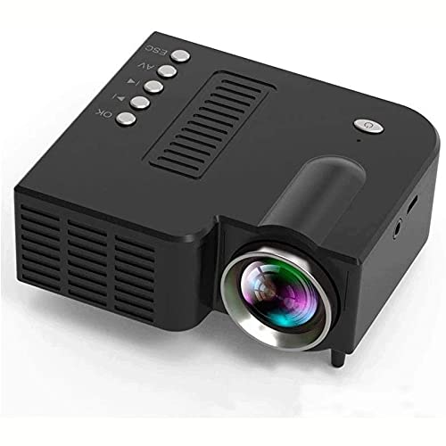 XIXIDIAN Mini Projector - Portable HD 1080P Projector with Wireless Screen Mirroring, Home Theater & Surround Sound Connectivity | Perfect for Movie Nights, Gaming & Outdoor Entertainment