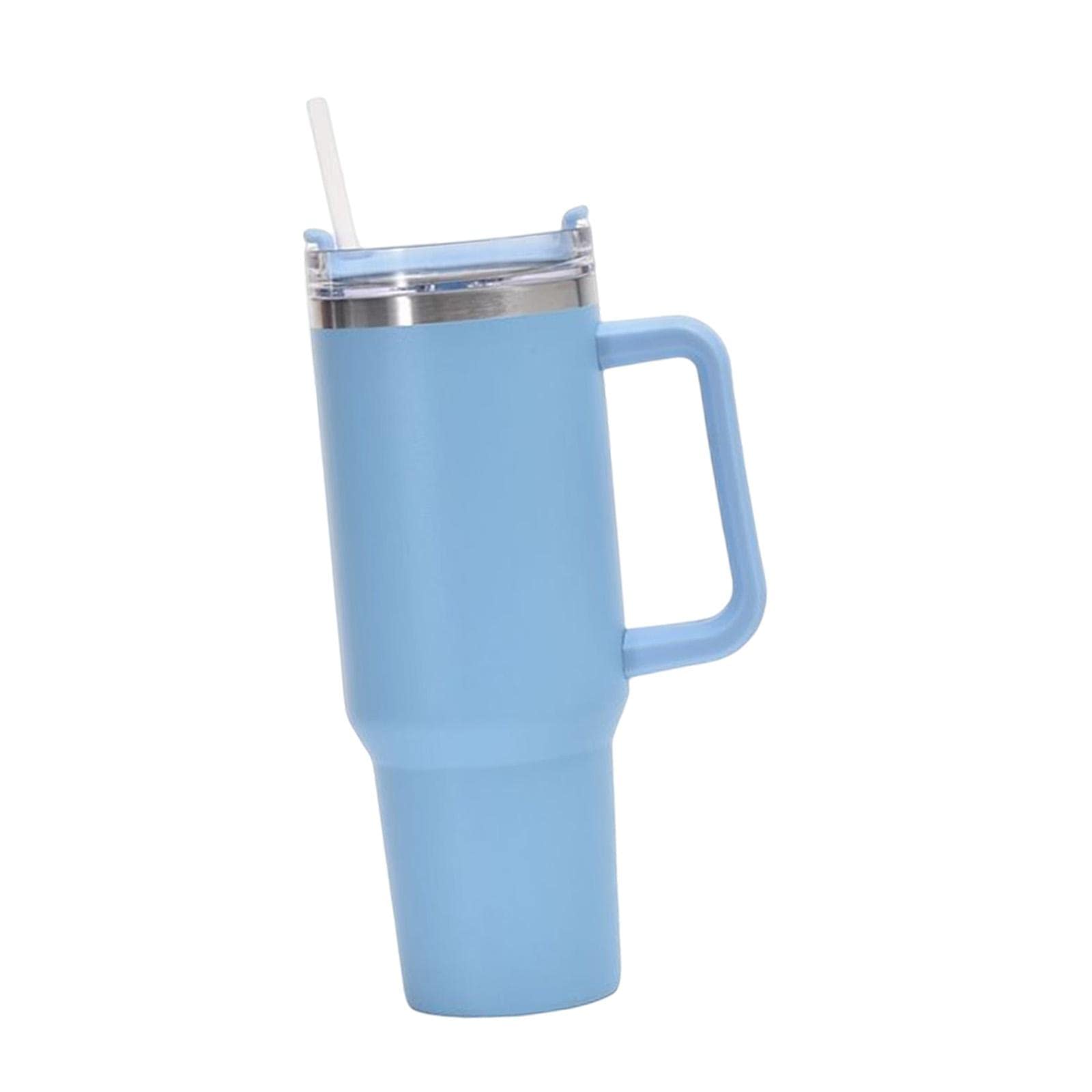 CALANDIS® 40Oz Stainless Steel Thermal Mug - Insulated Travel Water Bottle for Men & Women, Light Blue | Keeps Drinks Hot/Cold for Hours | Perfect for Gym, Hiking, Office & Outdoor Activities