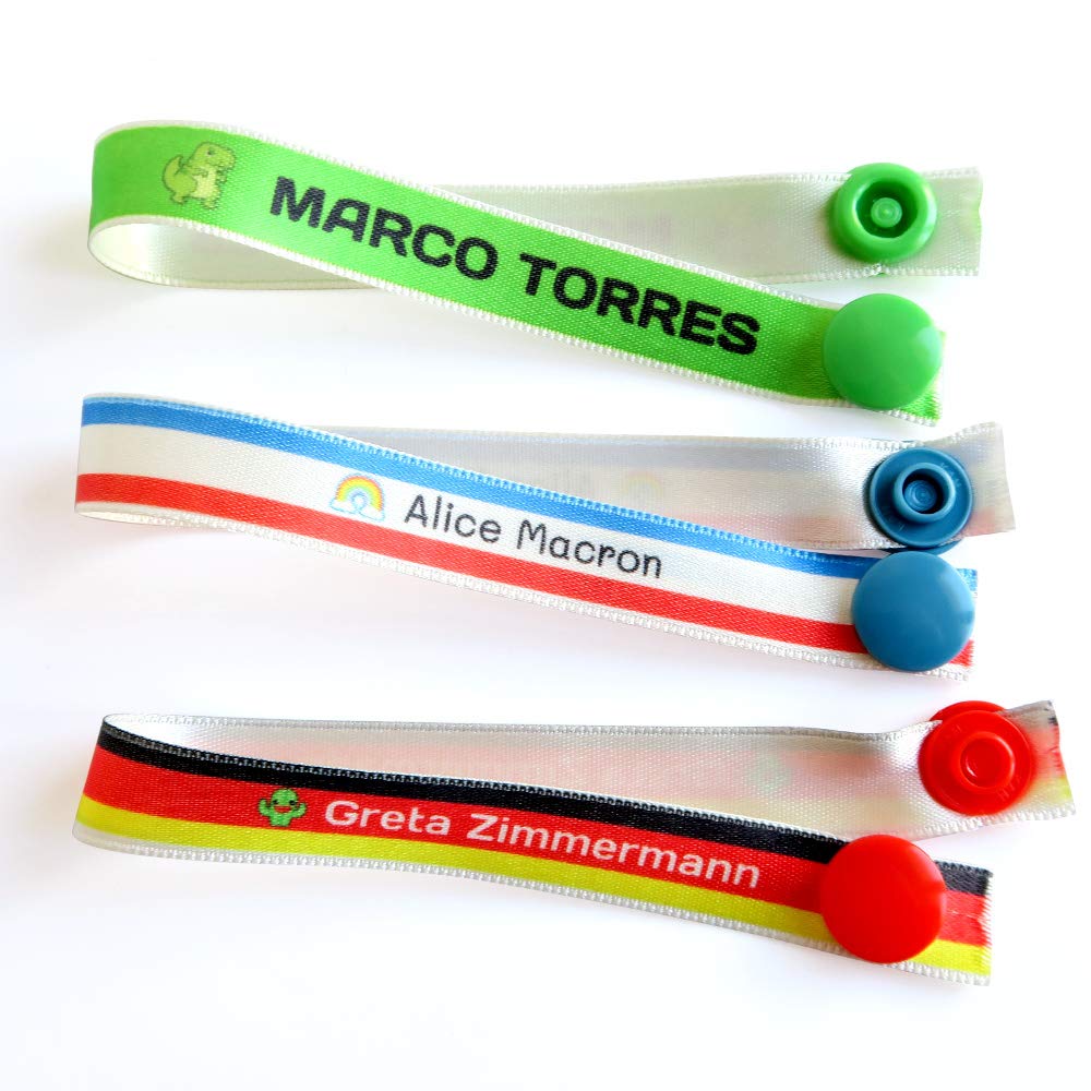 Kids Clothes Hangers with Custom Ribbon - 6 Pack Green Hangers for Jackets, School Uniforms & Children's Wardrobe Organization