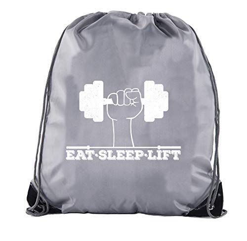 Eat Sleep Lift-grey