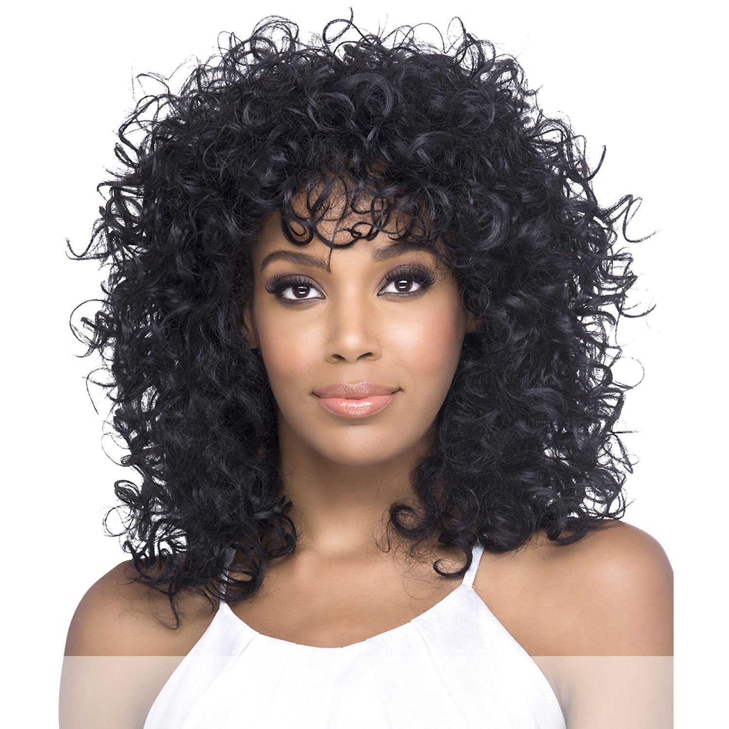 Amore Mio Heat Resistant Synthetic Fiber Full Wig in 99J - Perfect for Cosplay, Daily Wear & Special Occasions