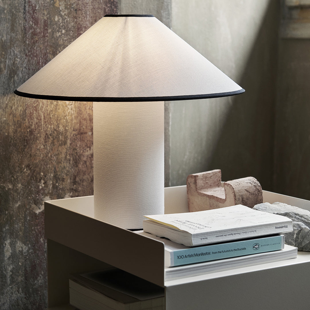Colette ATD6 Modern Table Lamp - Stylish Bedside & Living Room Lighting for Home Decor | Energy Efficient LED Desk Lamp for Reading & Workspace