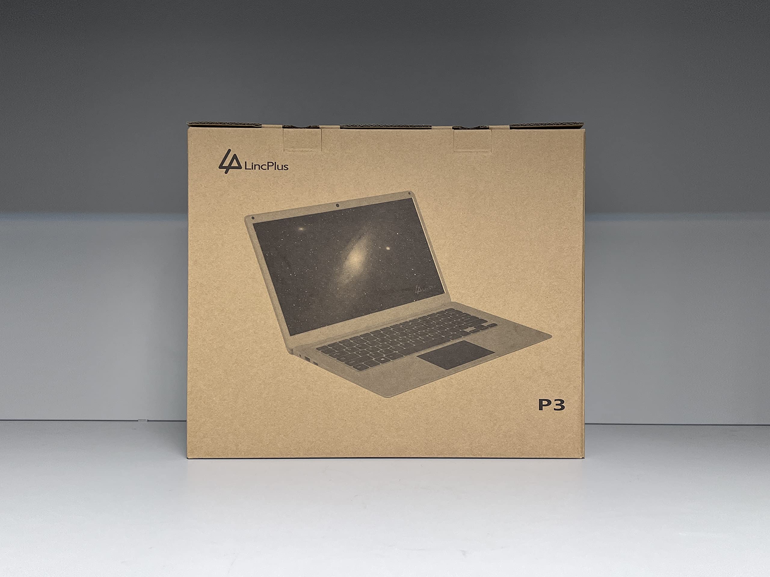 LincPlus P3 14-Inch Full HD Laptop - Intel Celeron N3350 Processor, 4GB RAM, 64GB Storage, Windows 10 in S Mode, White Ultrabook | Perfect for Students, Remote Work & Travel Computing