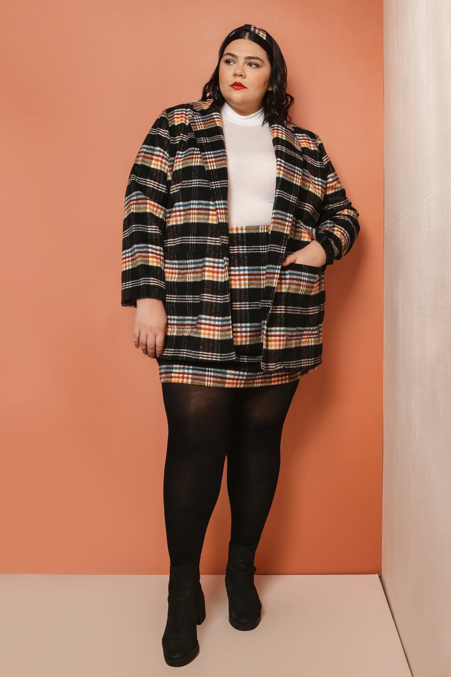 Friday Pattern Company Heather Blazer - Women's Lightweight Knit Blazer for Office & Casual Wear | Perfect for Business Meetings, Date Nights & Fall Layering
