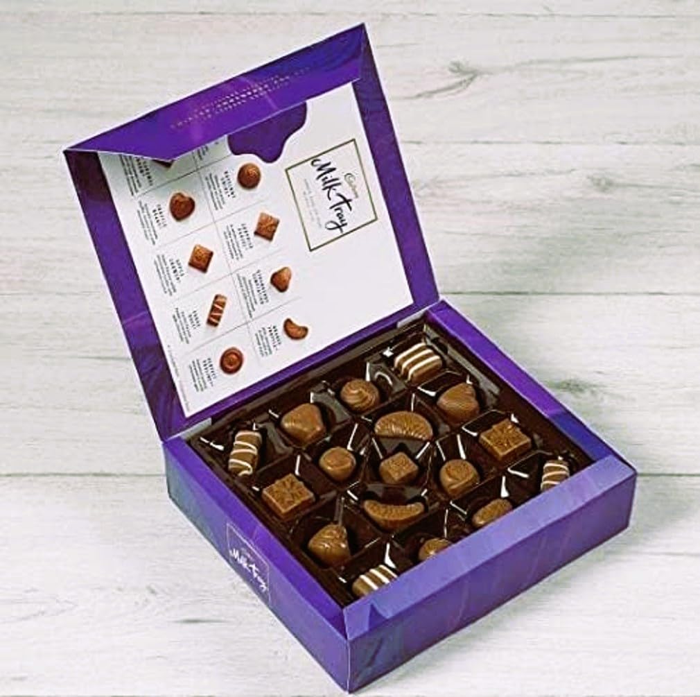 Cadbury Milk Tray Chocolate Assortment 360g (Pack of 6) - Premium Chocolate Gift Box for Holidays, Birthdays & Special Occasions