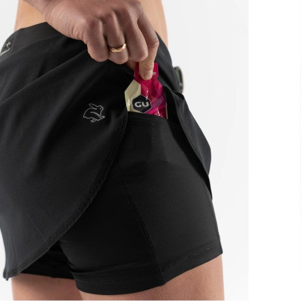 Rabbit Empower Skirt for Women - Stylish High Waist Flowy A-Line Skirt for Casual Wear, Office & Date Night Outfits