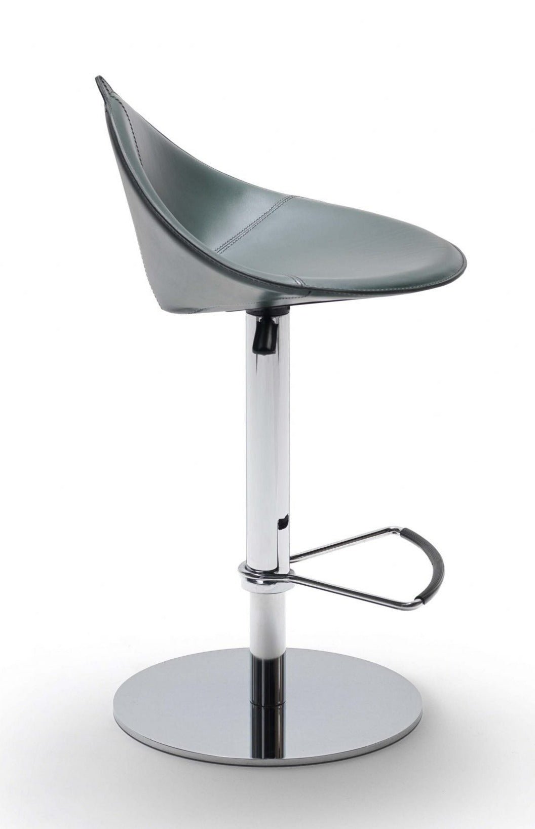 Fasem Fiorile Bar BT Stool - Modern Adjustable Counter Height Stool with Backrest for Kitchen Island, Breakfast Bar & Home Decor