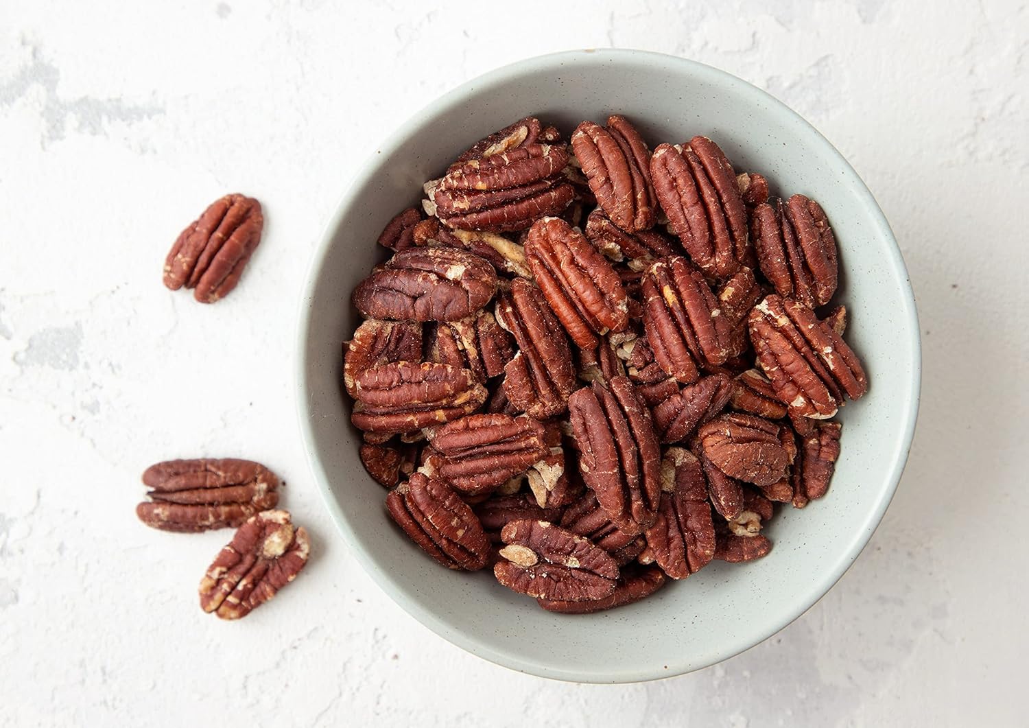 Food to Live - Dry Roasted Pecan Halves with Himalayan Salt, 4oz | Protein & Fiber Rich Snack | Perfect for Salads, Baking & Healthy On-the-Go Snacking