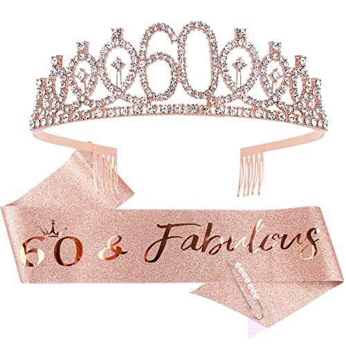 60th Sash & Tiara Set
