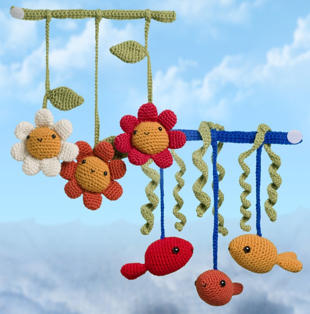 Amigurumi Two! Crochet Toy Kit for Adults, Kids & Babies - DIY Handmade Stuffed Animals for Gifts, Nursery Decor & Playtime Fun