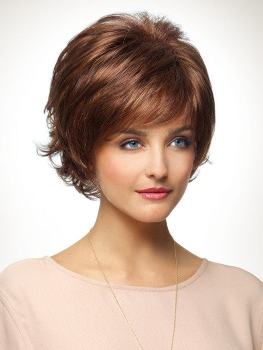 Darcy Synthetic Wig with Basic Cap - Soft & Natural Looking Hairpiece for Women | Perfect for Cosplay, Costume Parties & Everyday Wear