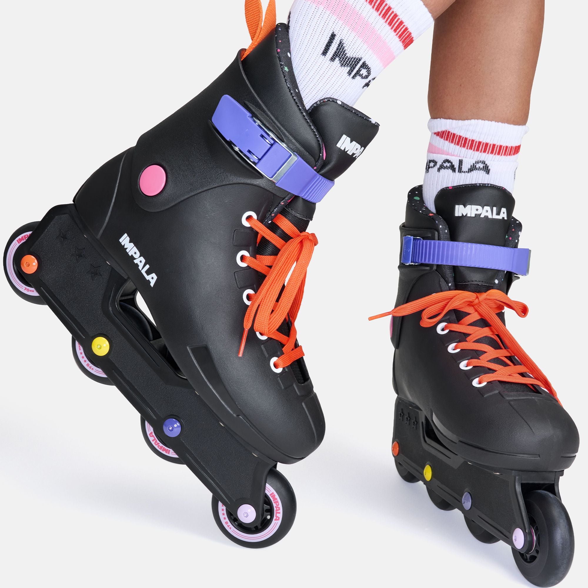 Impala Lightspeed Inline Skates for Women & Men - High Performance Rollerblades with Twinkle Design - Perfect for Outdoor Fitness, Roller Skating Rinks & Street Skating