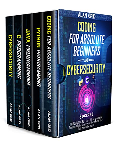 Python, Java, C++ Coding & Cybersecurity for Beginners - Programming Bible for Data Protection