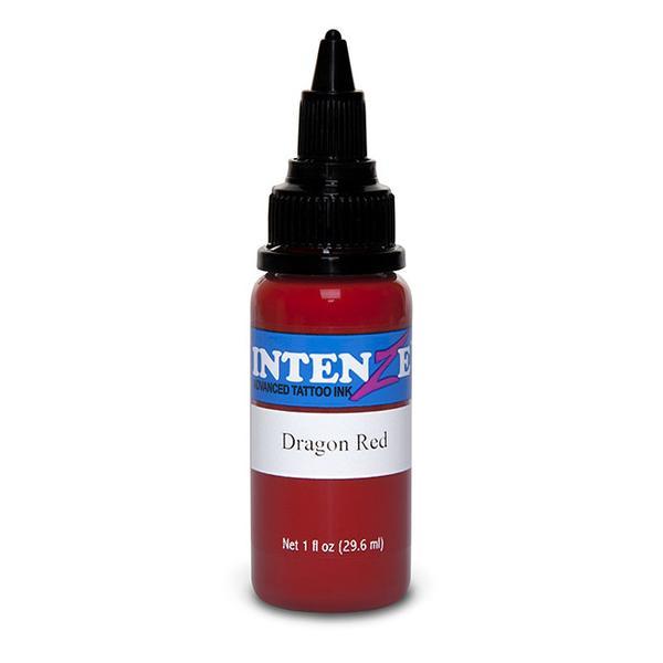 Intenze Dragon Red Tattoo Ink - Professional Body Art Ink for Vibrant, Long-Lasting Tattoos - Perfect for Tattoo Artists and Enthusiasts