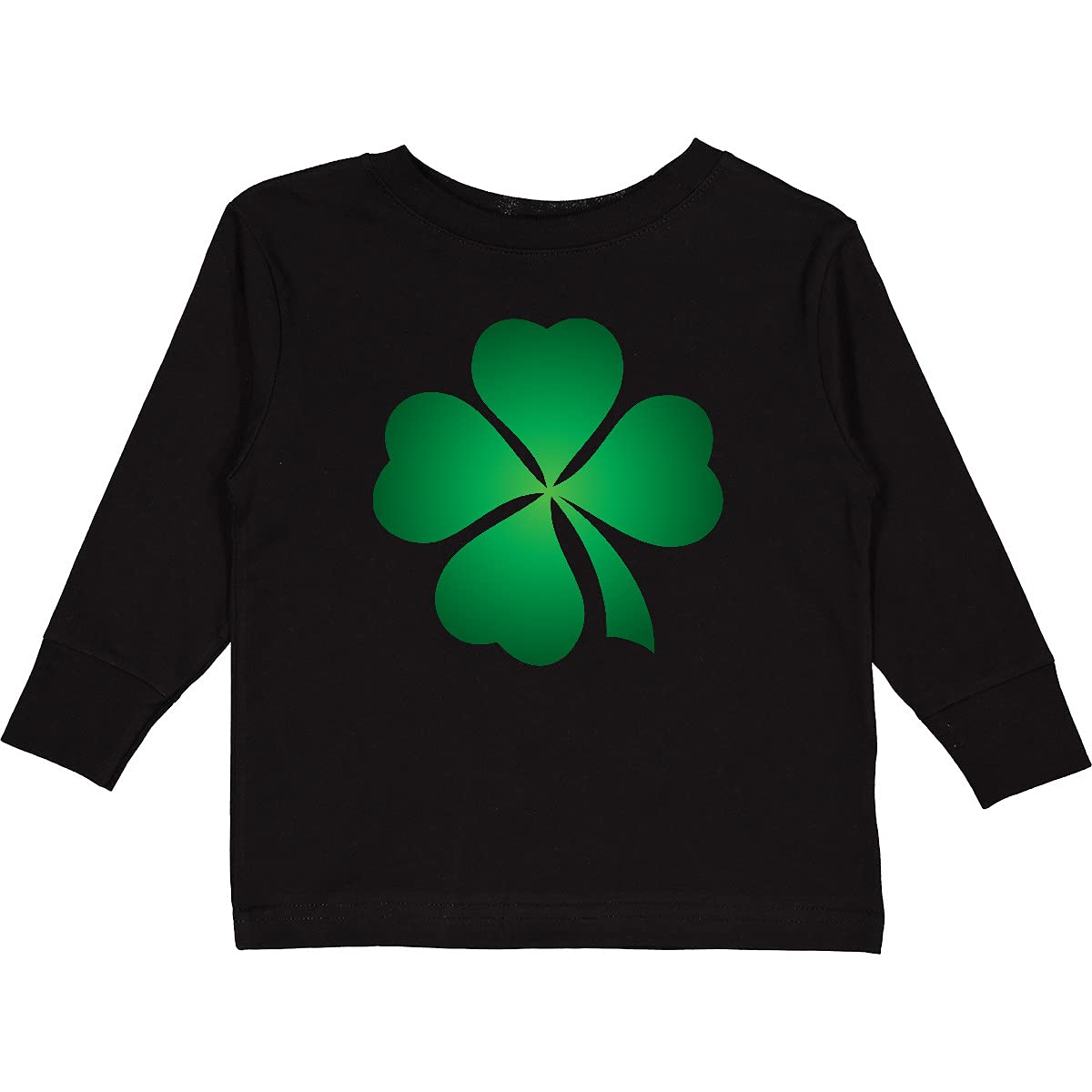 Inktastic Irish St. Patrick's Day Green Clover Toddler Long Sleeve T-Shirt | Cute Shamrock Print Kids Top for St. Paddy's Celebration & Irish Heritage Events
