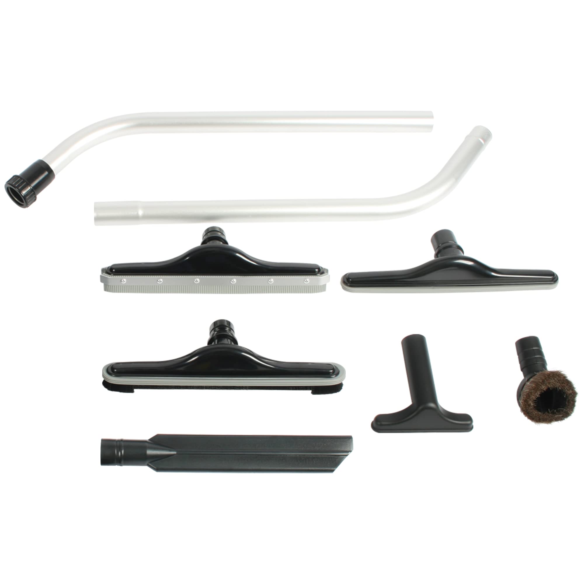 Cen-Tec Systems 92729 Commercial Vacuum Attachment Kit with Squeegee - Heavy Duty Cleaning Tools for Floors, Carpets & Hard Surfaces - Ideal for Janitorial, Office & Industrial Use