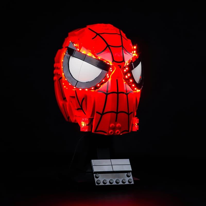 LEGO® Spider-Man Mask 76285 Light Kit - LED Lighting Set for Superhero Display & Night Light - Perfect for LEGO Fans, Collectors & Home Decor