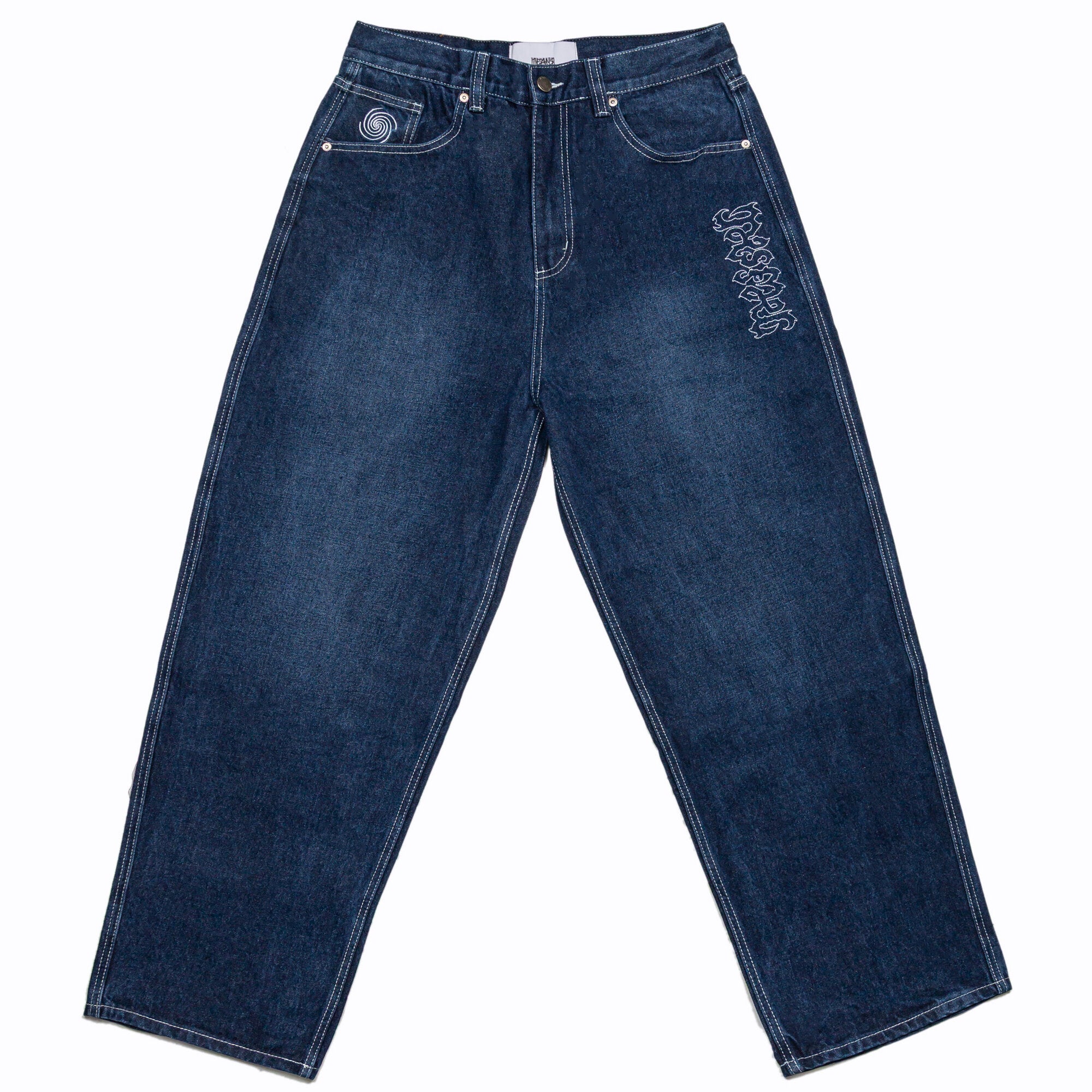 Mesmer Jeans for Women - High Waist Skinny Jeans Dark Blue Denim Pants - Perfect for Casual Wear, Office & Night Out