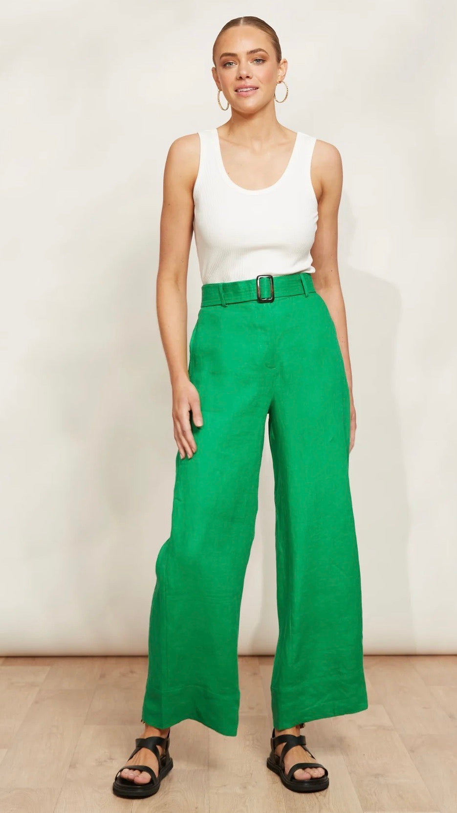 Halcyon Pant Emerald Green Women's Casual Pants - Comfortable Stretch Trousers for Work, Travel & Everyday Wear