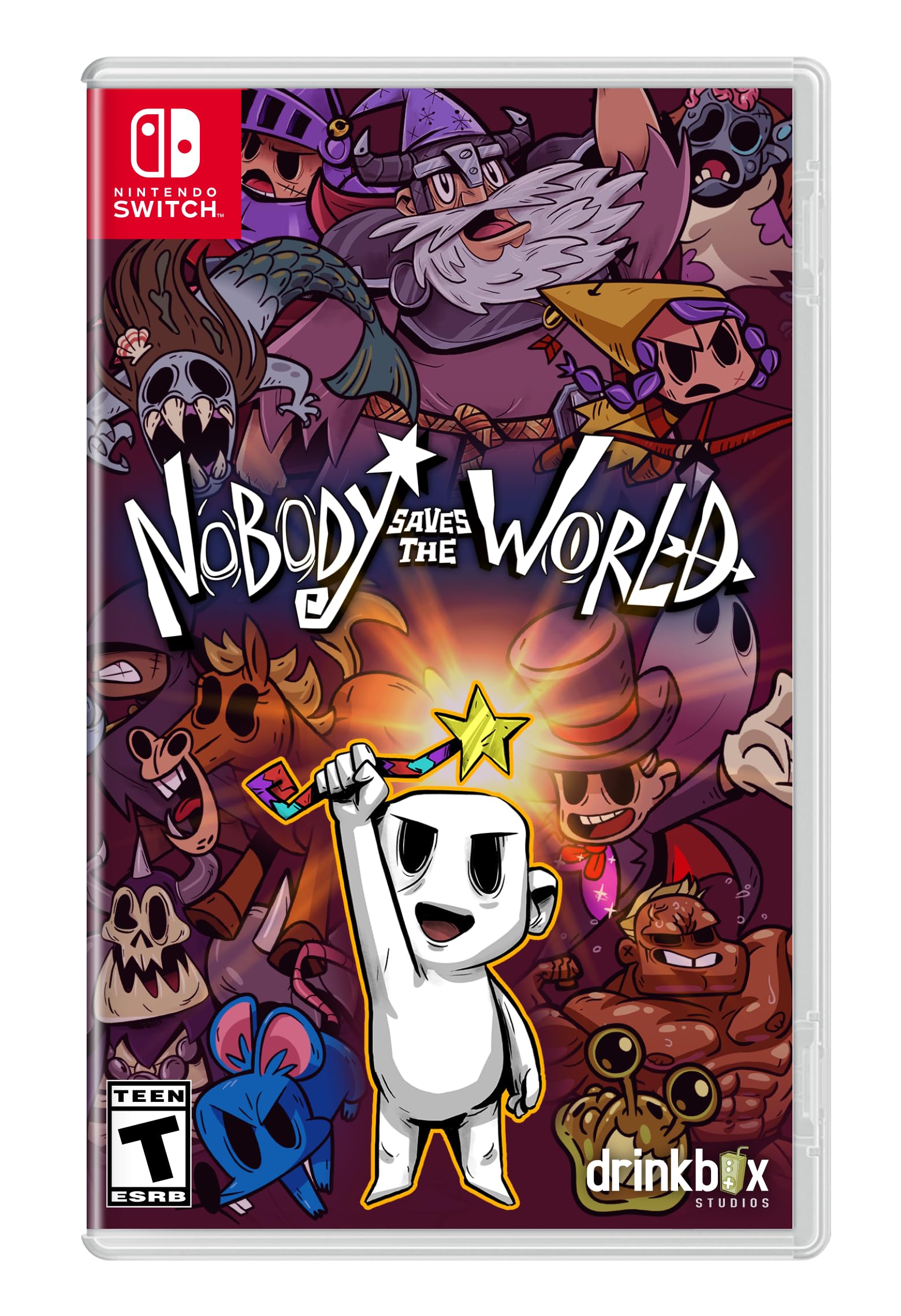 Nobody Saves the World - Nintendo Switch Game | Action RPG Adventure for Single & Multiplayer | Perfect for Home & Travel Gaming