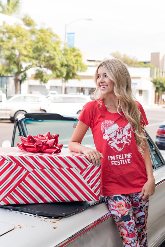 Funny Christmas T-Shirts for Women - Cute Holiday Graphic Tees | Perfect for Ugly Sweater Parties & Family Gatherings