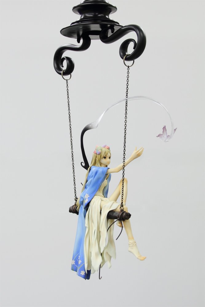 Torikago no Shoujo PVC Statue - Questioners Birdcage Girl Anime Figure 15cm, Perfect for Anime Collectors & Home Decor Display