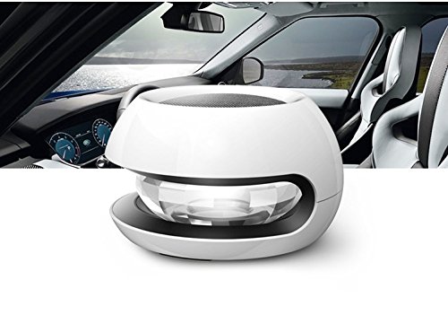 Car Air Purifier with Anion Ionizer & Oxygen Bar - Ionic Air Freshener for Fresh & Clean Vehicle Air | Perfect for Road Trips, Commuting & Smoky Cars