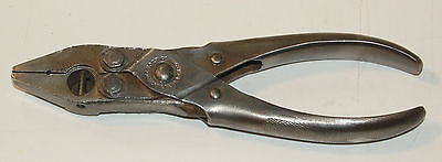 Vintage Bernard Belt Pliers with US Patent 488785 from 1891 - Antique Tool for Leatherworking, Blacksmithing & DIY Repairs