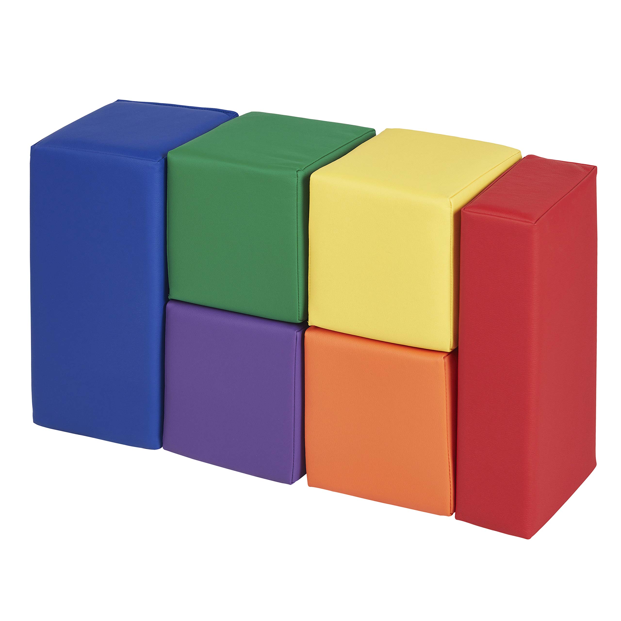 SoftScape Toddler Playtime Climber and Blocks (9-Piece Set) - Indoor Play Equipment for Kids Ages 1-3 | Safe Foam Climbing Toys for Toddlers | Perfect for Daycare, Nursery & Home Playrooms