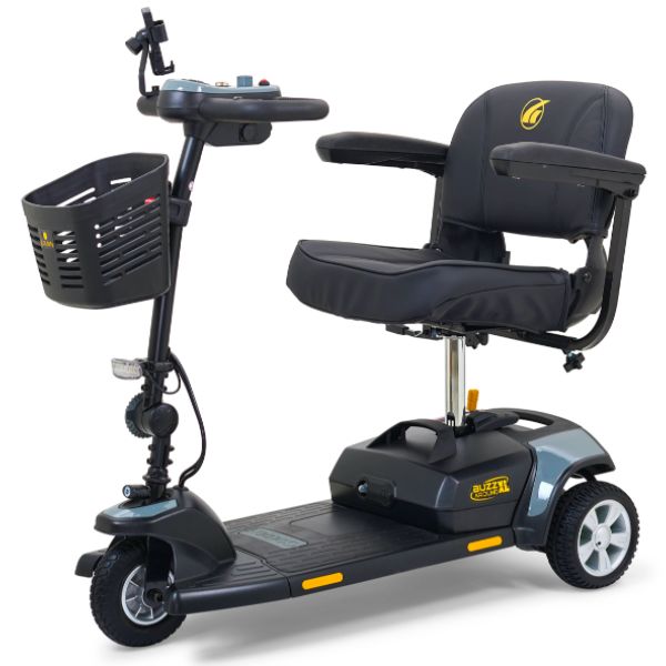 Golden Technologies Buzzaround XL 3-Wheel Mobility Scooter - Lightweight & Portable Electric Scooter for Adults & Seniors - Ideal for Shopping, Travel & Outdoor Activities