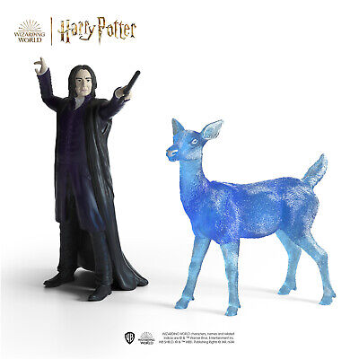 Professor Snape & Patronus Charm Necklace - Harry Potter Inspired Jewelry for Fans - Perfect for Cosplay, Gift Giving & Wizarding World Enthusiasts