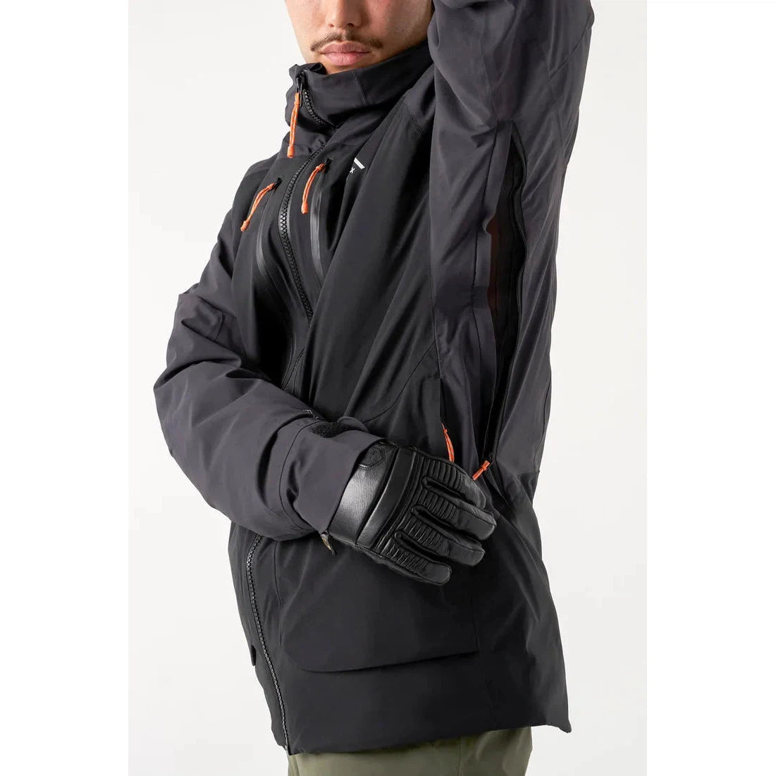 Orage Men's Alaskan Insulated Jacket 2025 - Waterproof Winter Coat with Fleece Lining for Extreme Cold Weather - Perfect for Skiing, Snowboarding & Outdoor Adventures