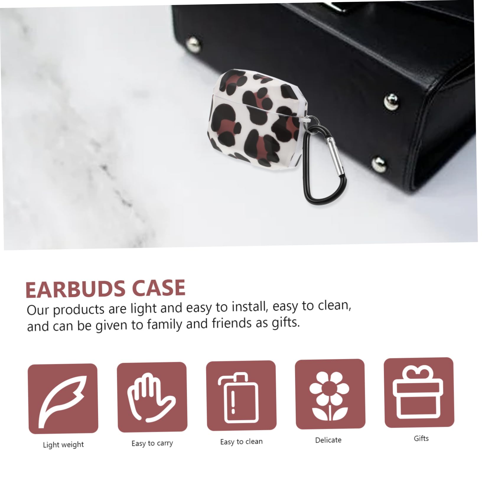 BESTonZON Creative Earphone Case - Portable Earbuds Storage Cover for AirPods, Headphones & Wireless Earbuds | Durable Protection for Travel, Gym & Daily Use