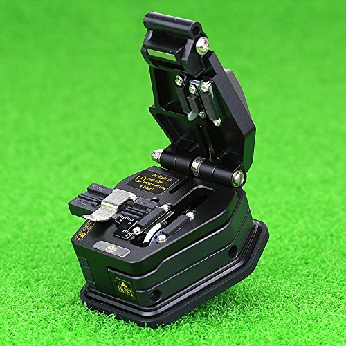 19-in-1 Fiber Optic Tool Kit with 6C Cleaver, Power Meter & Cable Tester - Professional Fiber Welding, Stripping & Testing Tools for Network Installation & Maintenance