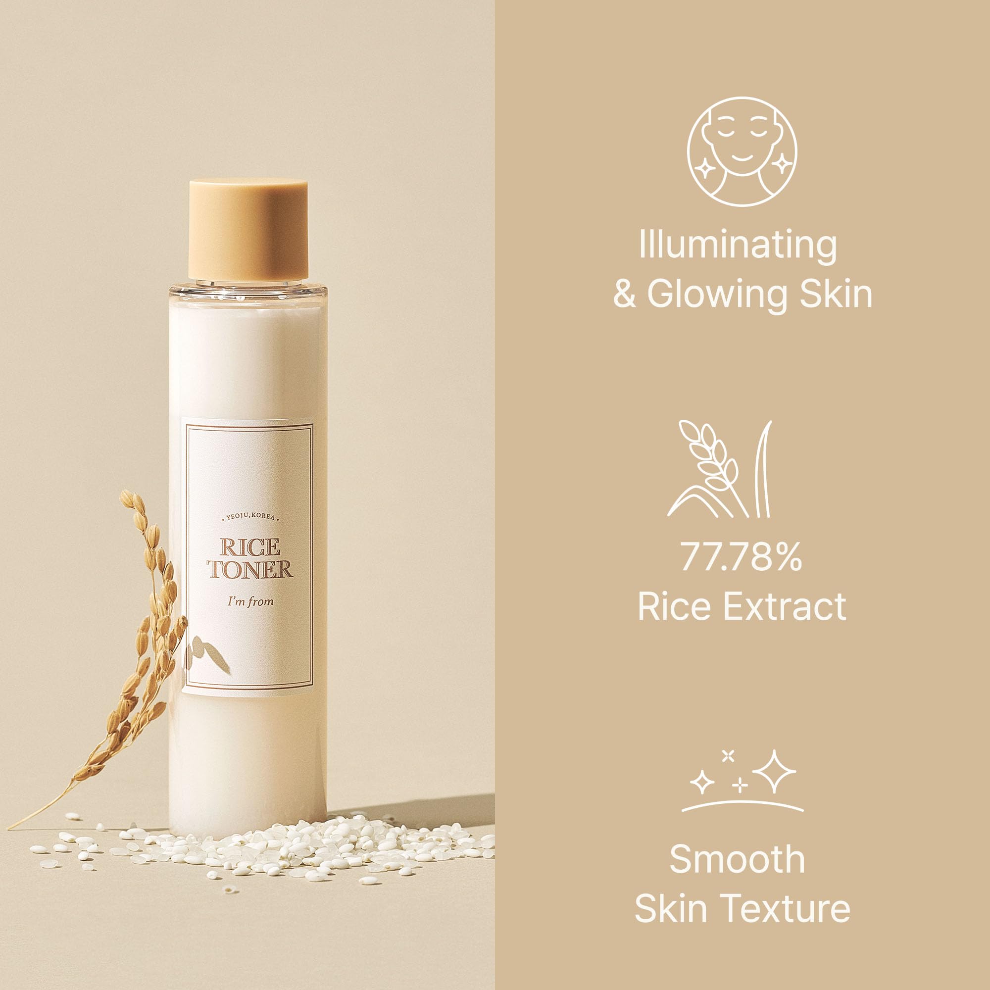 Klairs Vitamin Drop Rice Toner Set - Brightening & Rejuvenating Korean Skincare for Dry & Sensitive Skin - Perfect for Nighttime Routine & Hydration Boost