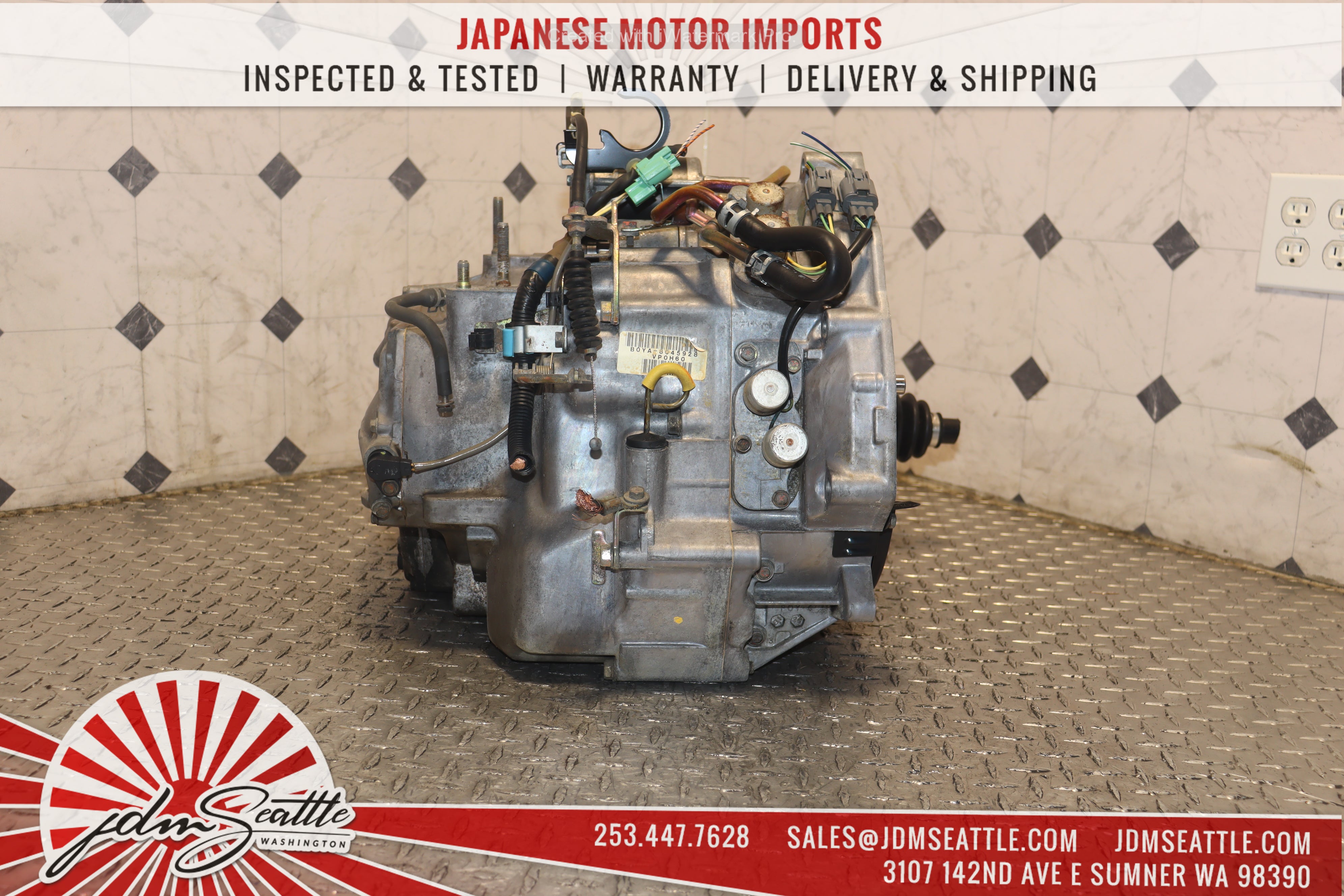 1994-1997 Honda Accord 2.2L SOHC Non-VTEC Automatic Transmission JDM F22B Engine - Perfect Replacement for Accord LX, EX Models | Great for Engine Swaps & Performance Upgrades