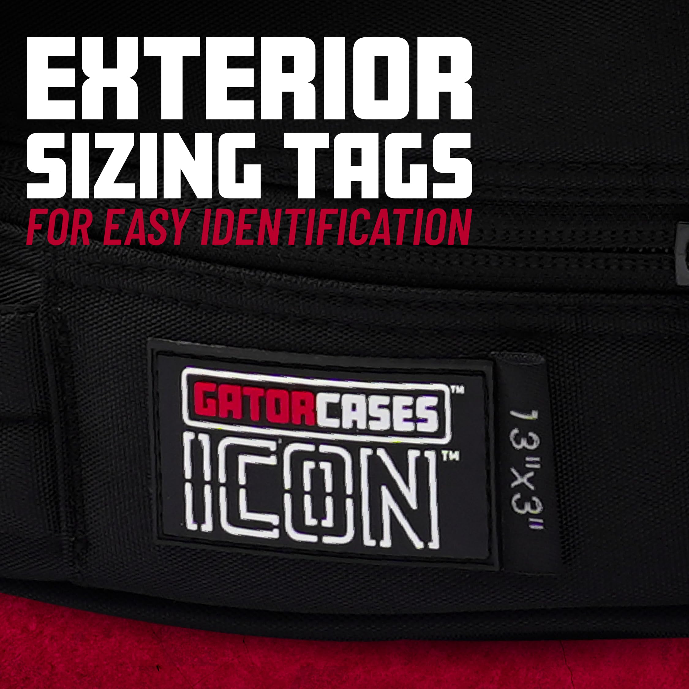 Gator Icon Series Bass Drum Bag - 14x22 Inch Protective Cover for Drum Storage & Transport | Perfect for Gigging Musicians & Studio Use