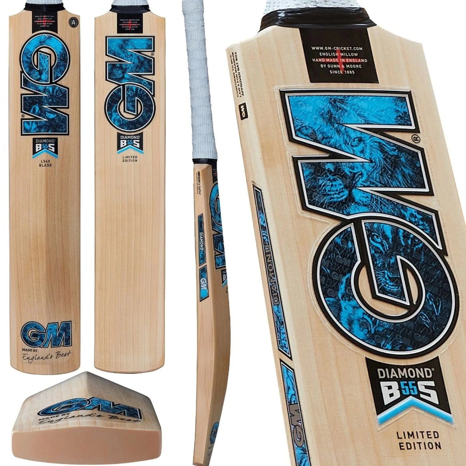 GM Diamond DXM 606 TTnow Junior Cricket Bat - Lightweight & Durable for Kids & Youth | Perfect for Practice, Training & Matches