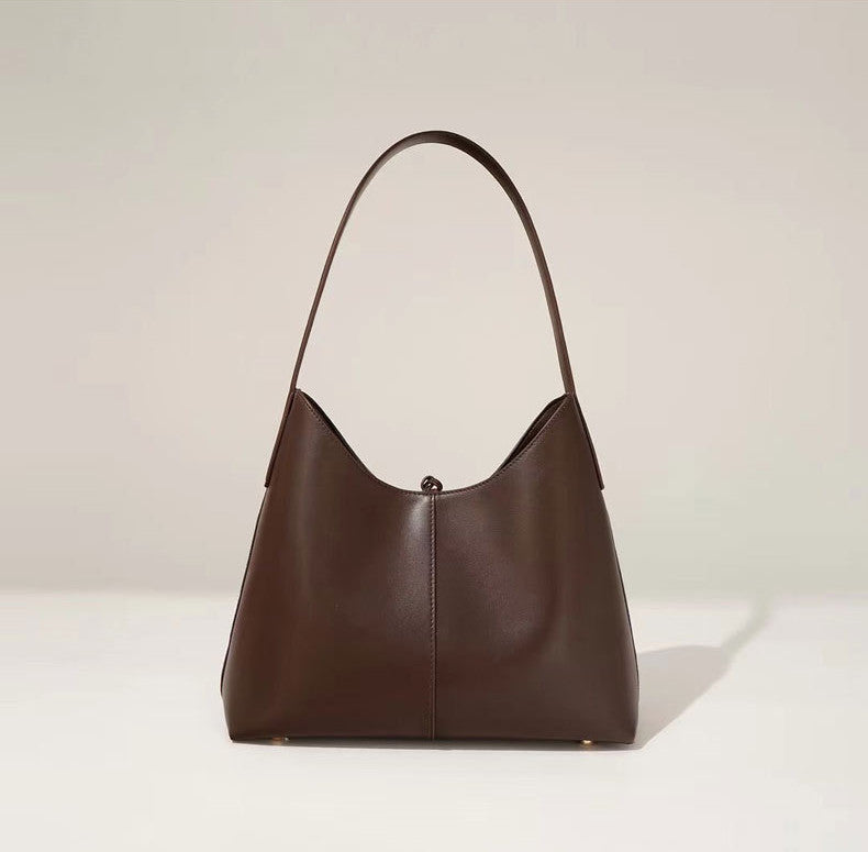 Stylish Women's Leather Handbag for Work & Travel - Elegant City Shoulder Bag - Perfect for Office, Commuting & Shopping