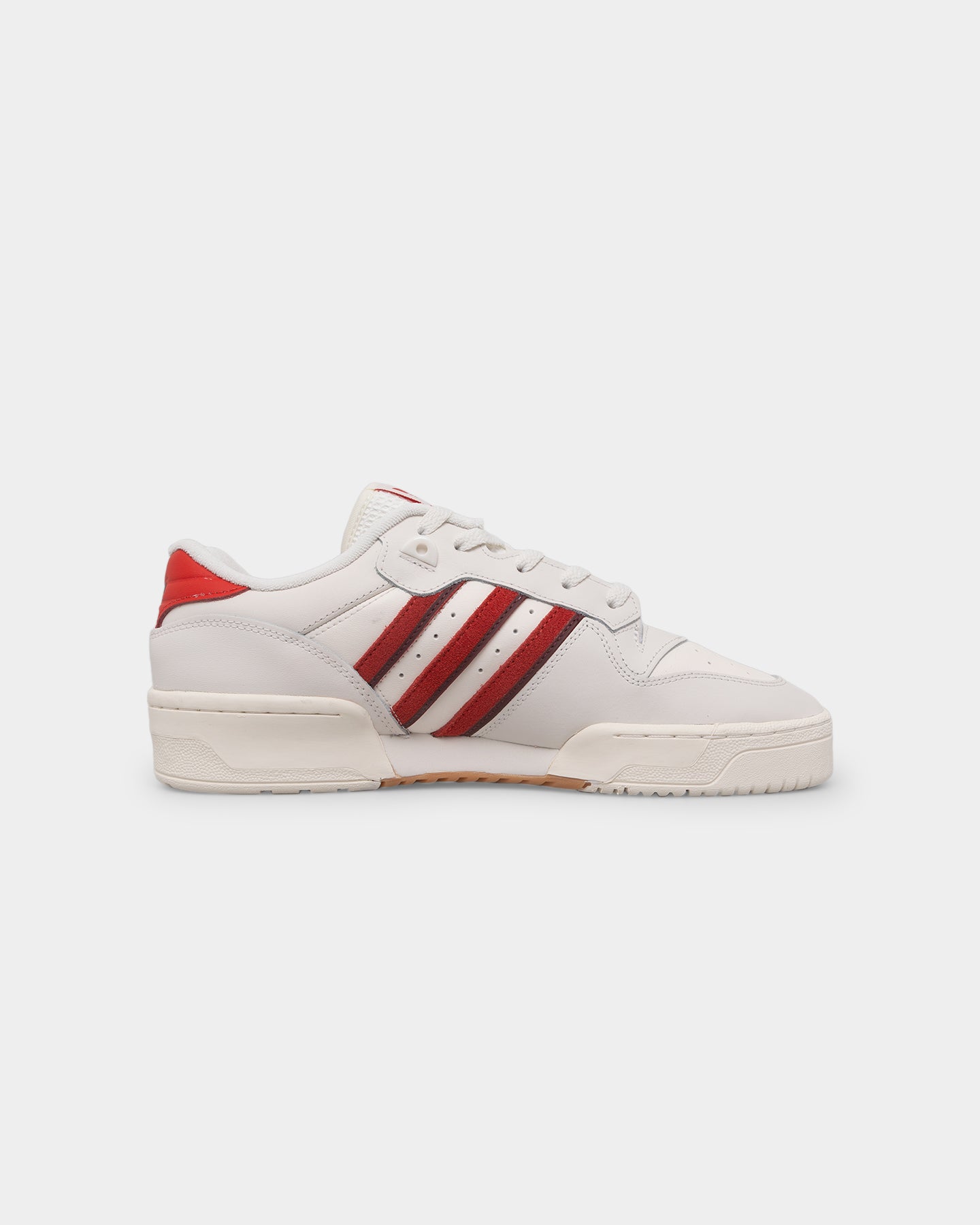 Adidas Rivalry Low Sneakers - Cloud White & Red Men's/Women's Basketball Shoes | Perfect for Streetwear & Casual Wear