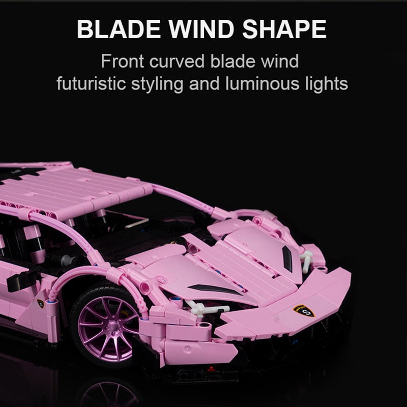 SY BLOCK Technique Lamborghini Centenario Building Blocks Set - Premium Collectible Model Car for Adults & Kids - Perfect for Display, Gifts, and Creative Play