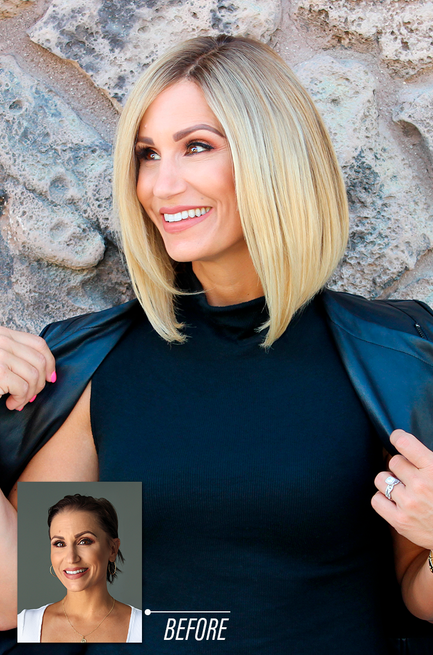 Carrie Lace Front Human Hair Wig - Natural Looking Full Lace Wigs for Women | Perfect for Daily Wear, Cosplay & Special Occasions